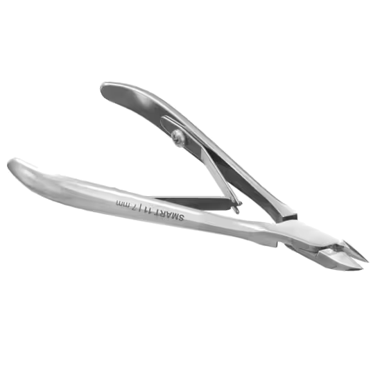 STALEKS Pro smart 11 cuticle nippers full jaw 0. 27 inch, 7 mm NS-11-7 by kvadrat store