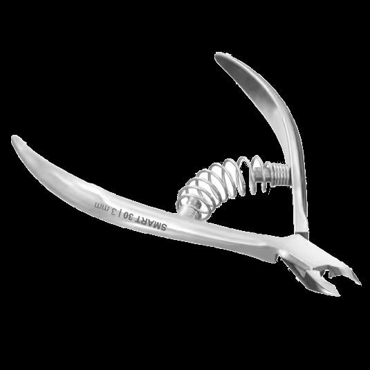 STALEKS Pro Smart 30 Professional Spring Cuticle Nippers 1/4 Jaw 0.12 Inch 3 mm Ns-30-3 by kvadrat store