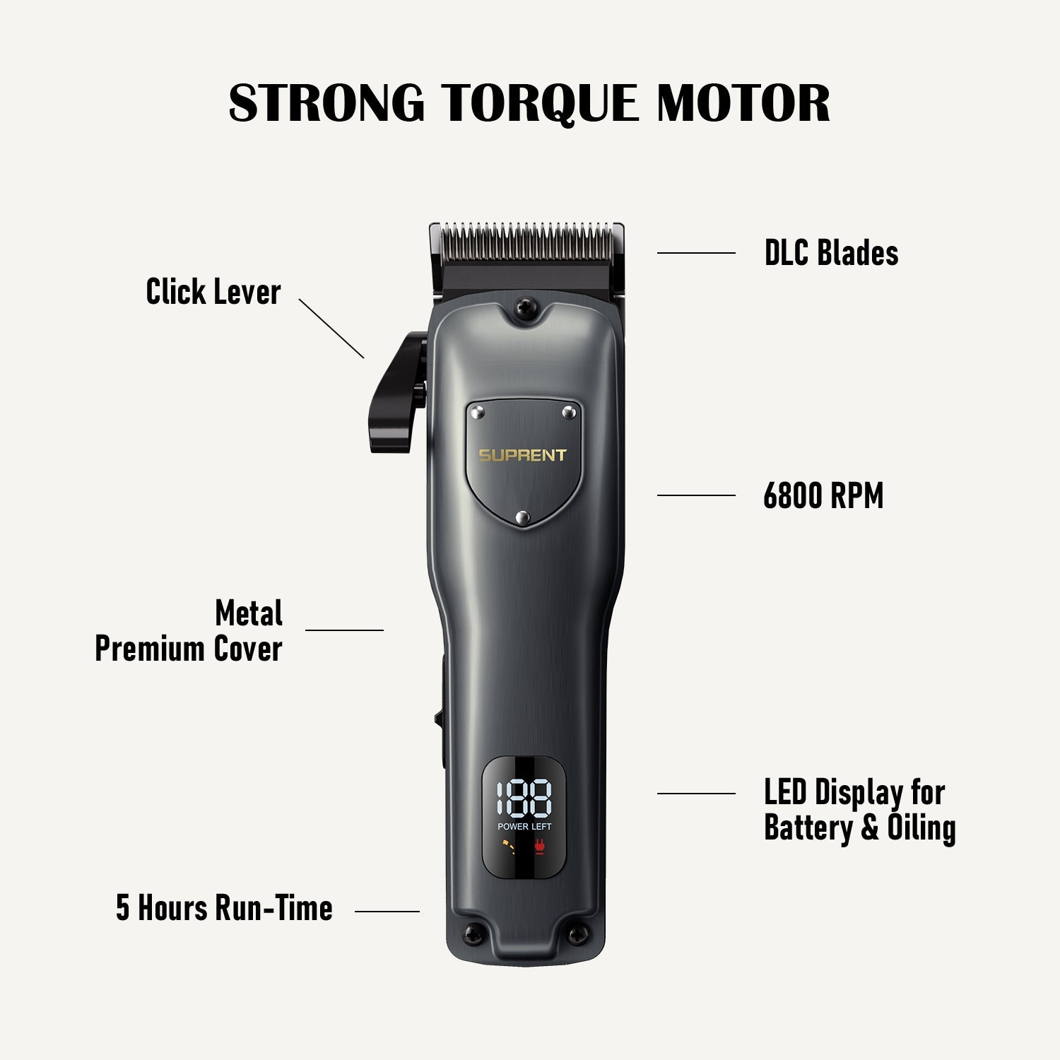 The Gray Shield Clipper and Trimmer Combo-Supplier-specific