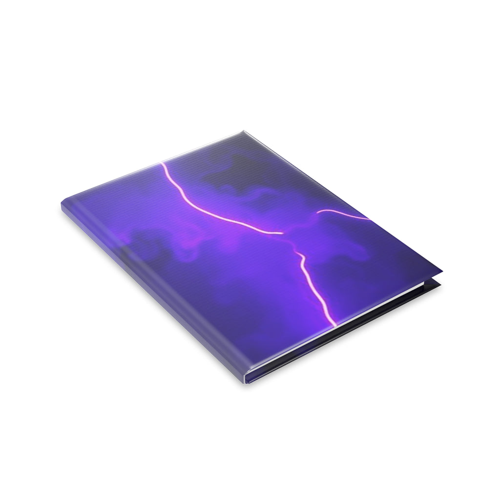 Royal Aura: Thunder & Lightening Hardcover Notebook with Puffy Covers