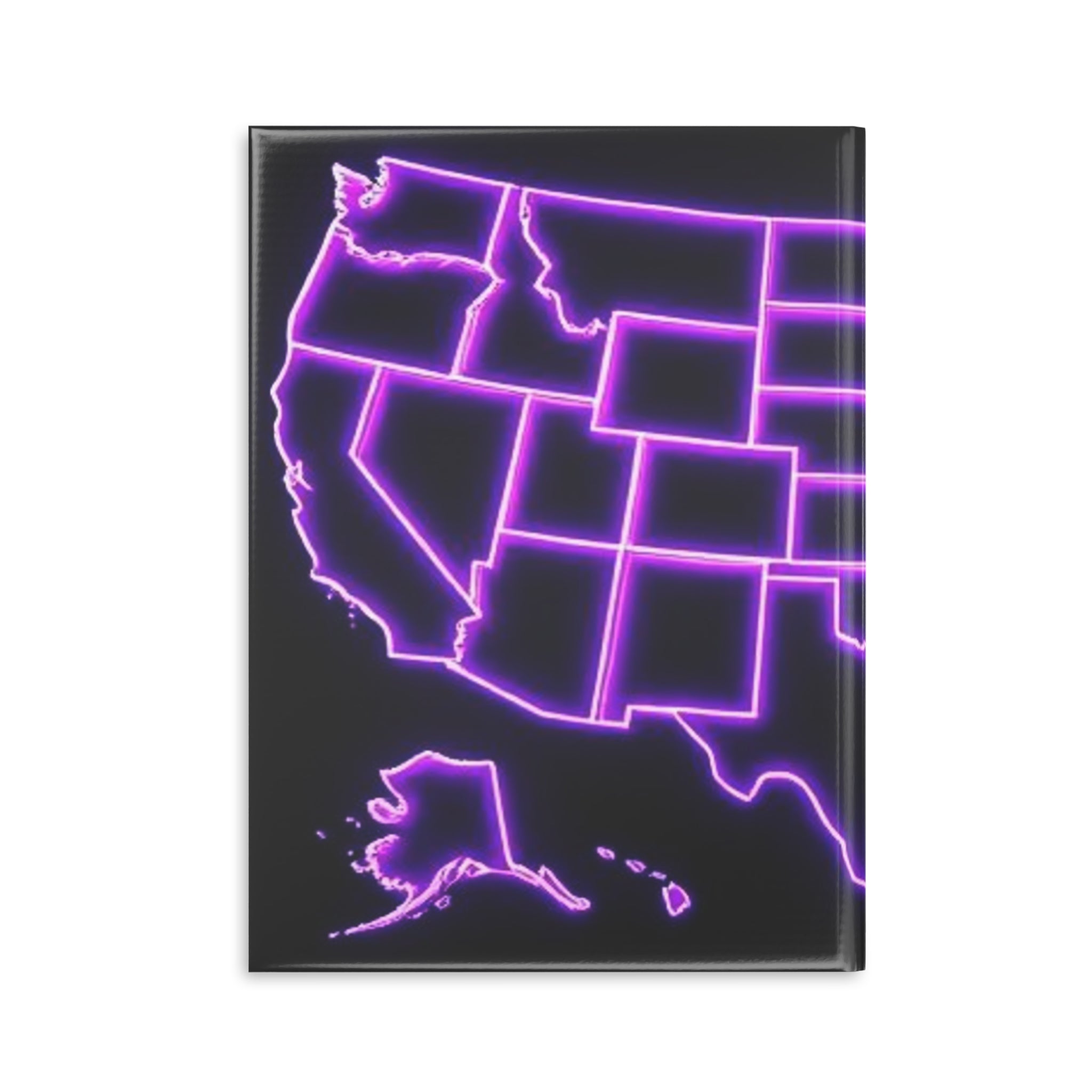 Royal Aura: America Hardcover Notebook with Puffy Covers