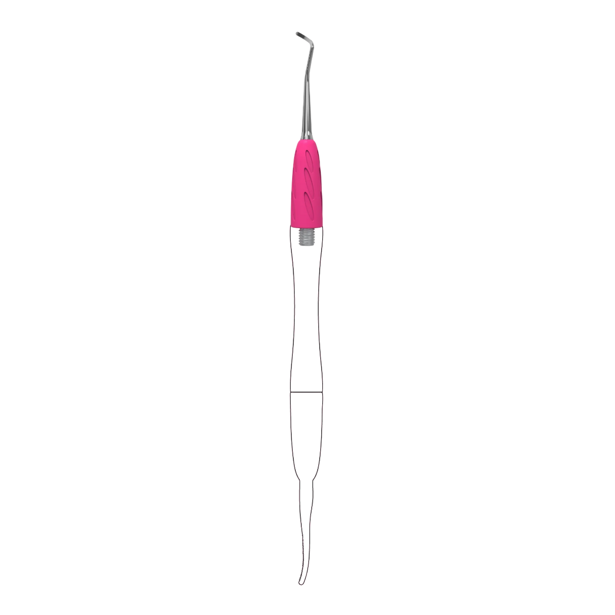 Working Part Of The Pusher Combo UNIQ 32 Curette (Bend To The Right) -STALEKS