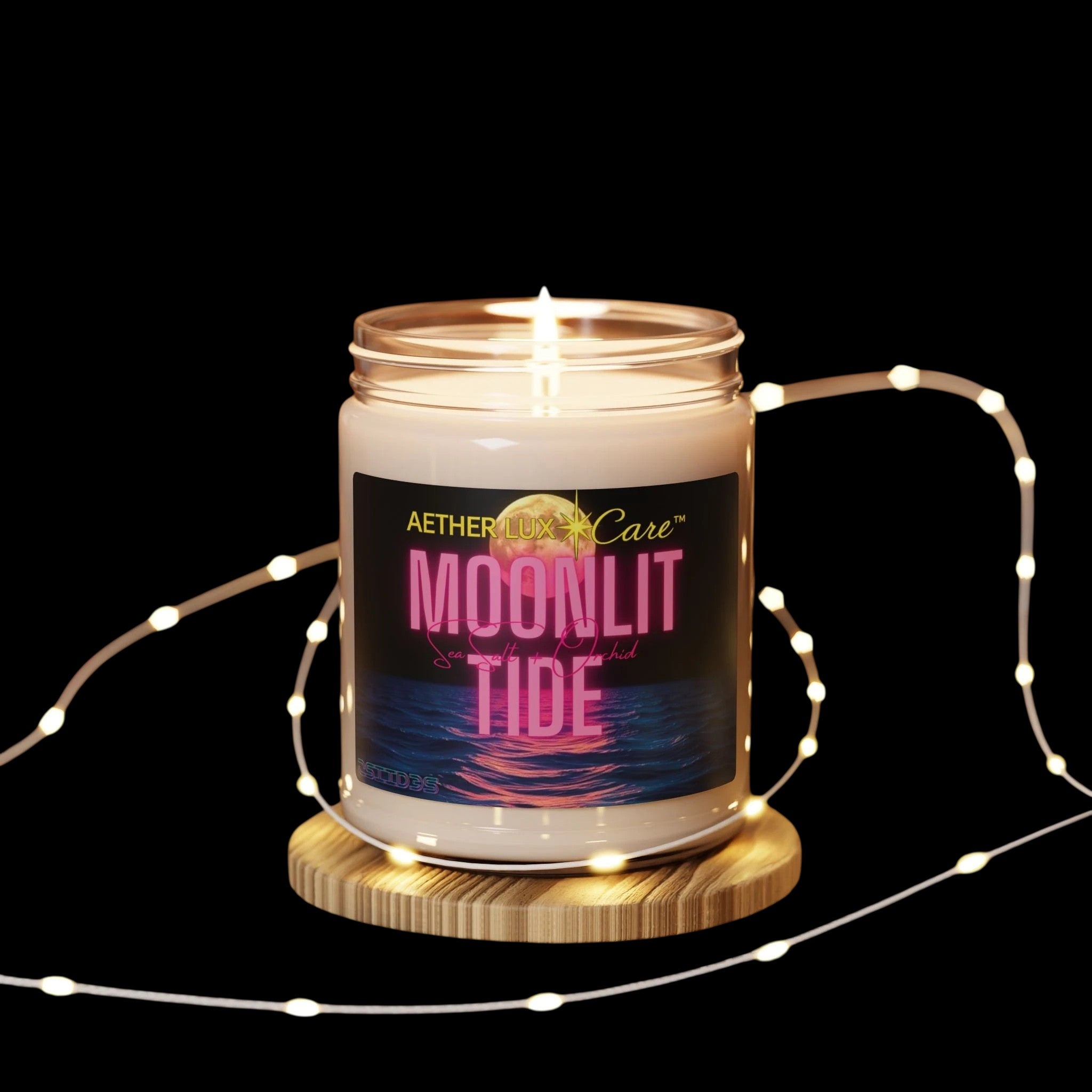 Moonlit Tide (Sea Salt + Orchid) 9oz. by Printify