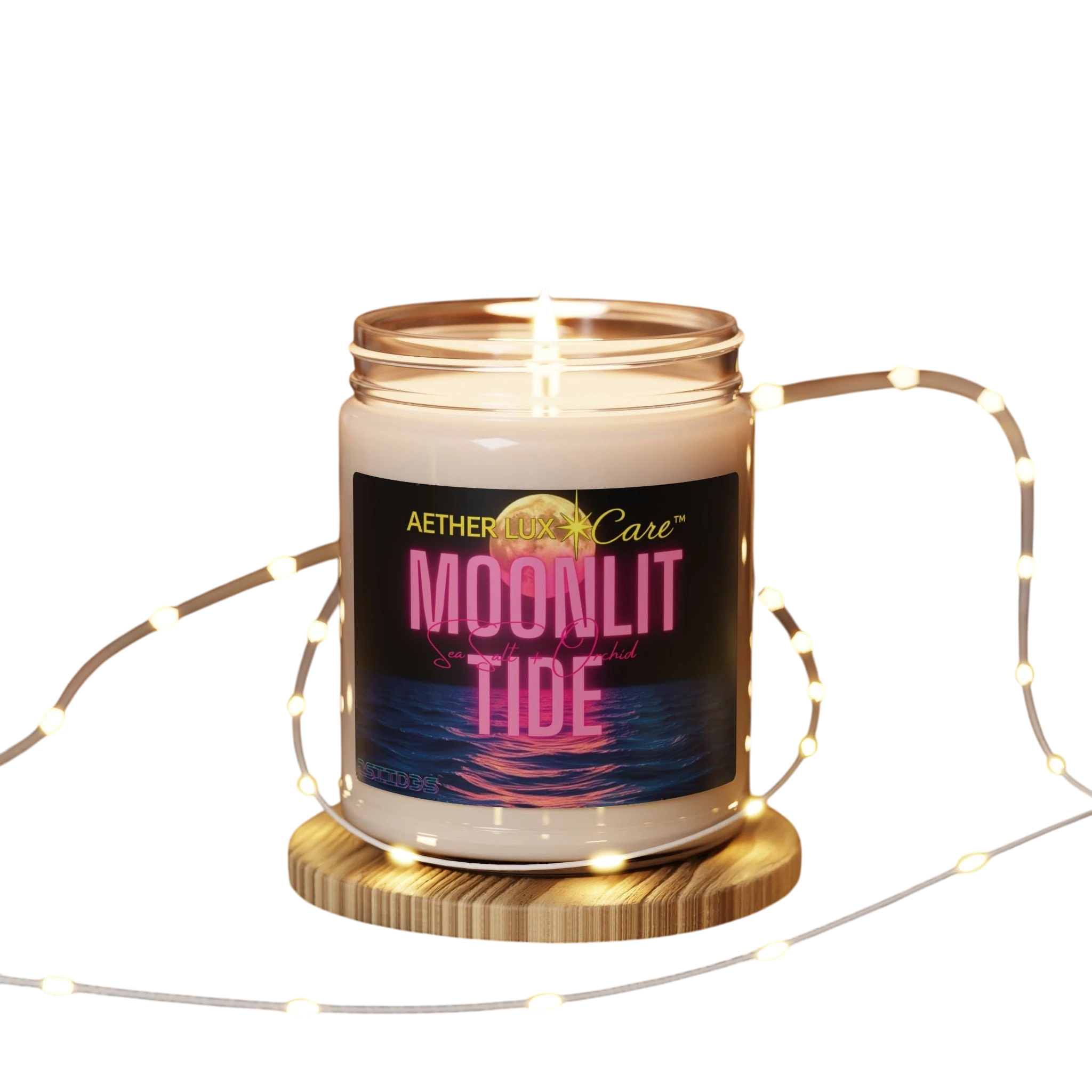 Moonlit Tide (Sea Salt + Orchid) 9oz. by Printify