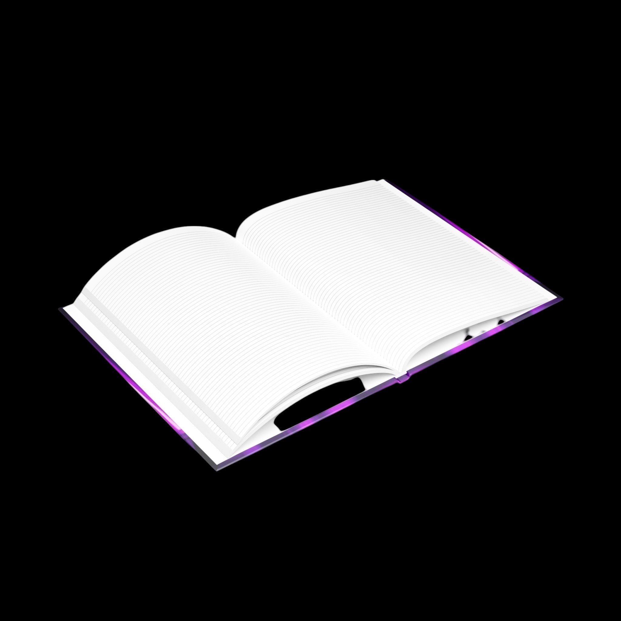 Royal Aura: Front Room Hardcover Notebook with Puffy Covers by Printify