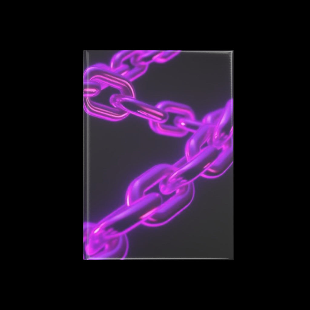 Royal Aura: Broken Chains Hardcover Notebook with Puffy Covers by Printify