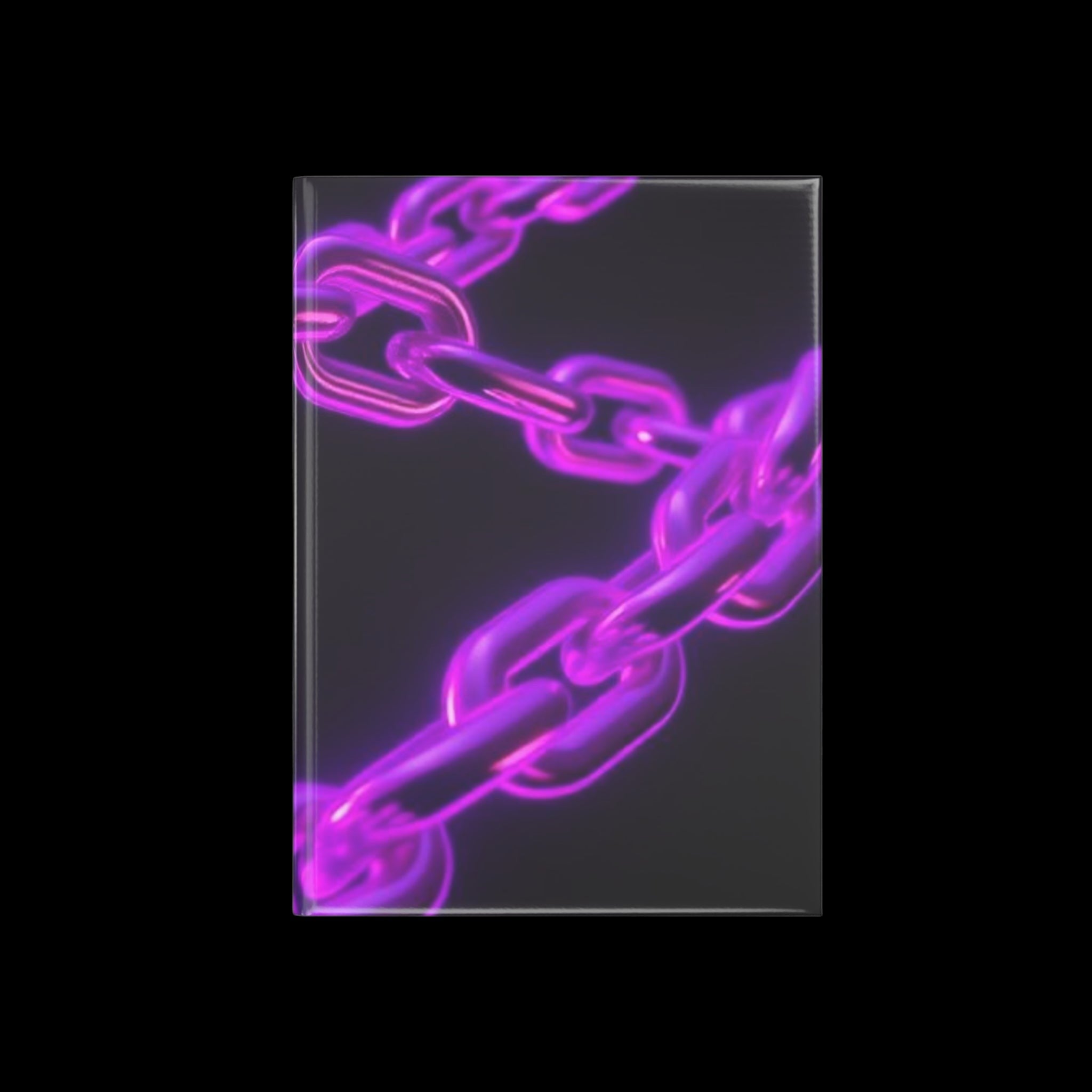 Royal Aura: Broken Chains Hardcover Notebook with Puffy Covers by Printify