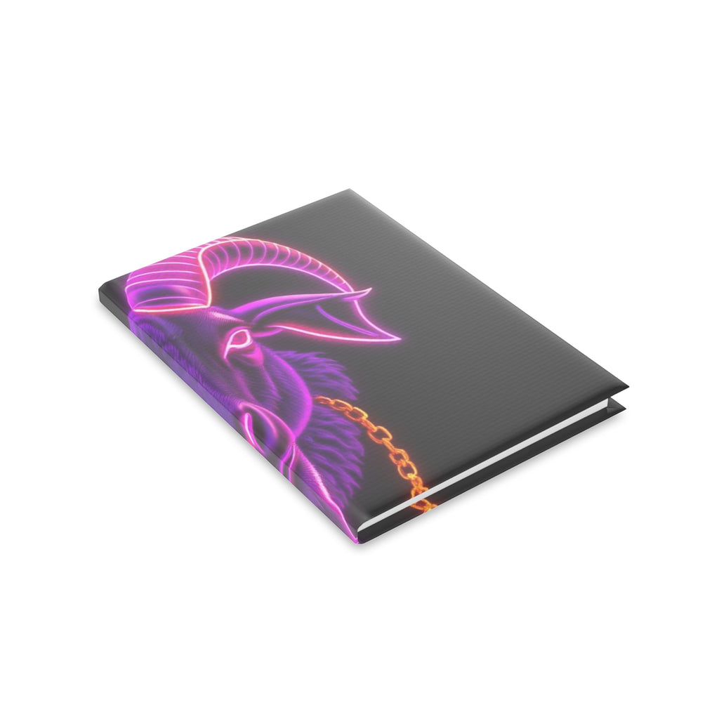 Royal Aura: The Goat Hardcover Notebook with Puffy Covers