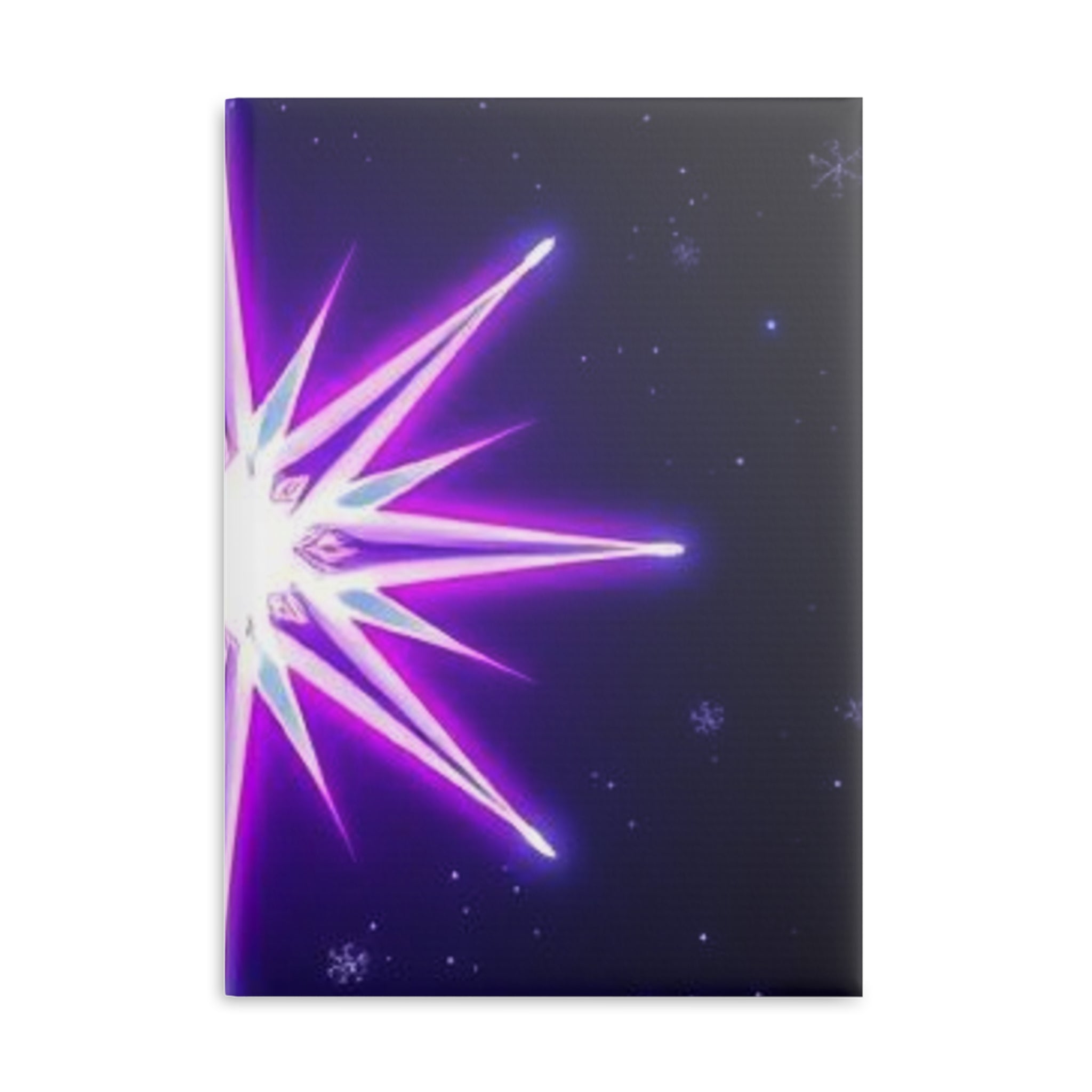 Royal Aura: Yule Star Glow Hardcover Notebook with Puffy Covers