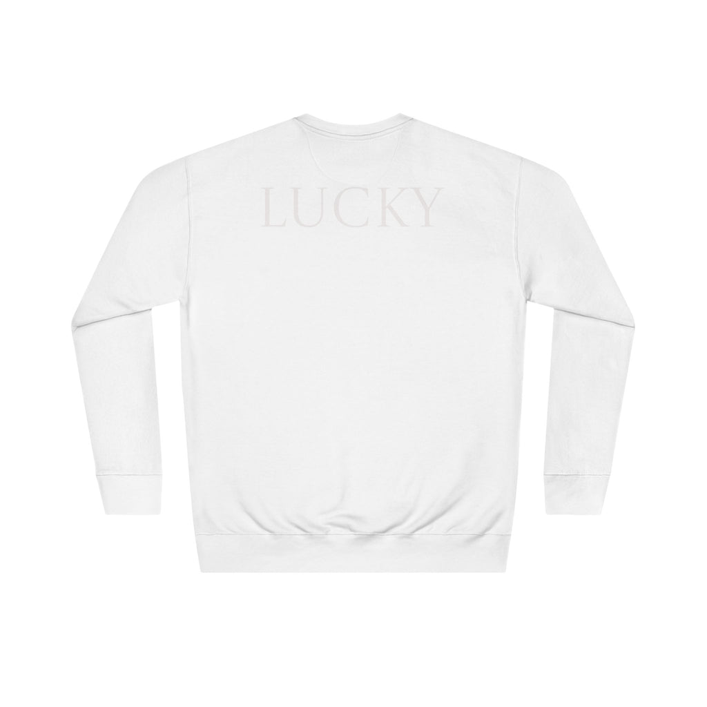 777 Crewneck Sweatshirt — White