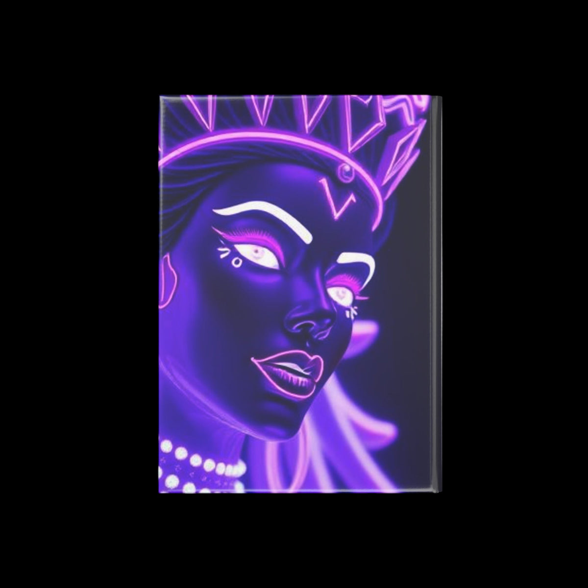 Royal Aura: Thee Empress Hardcover Notebook with Puffy Covers - AetherLux.Shop