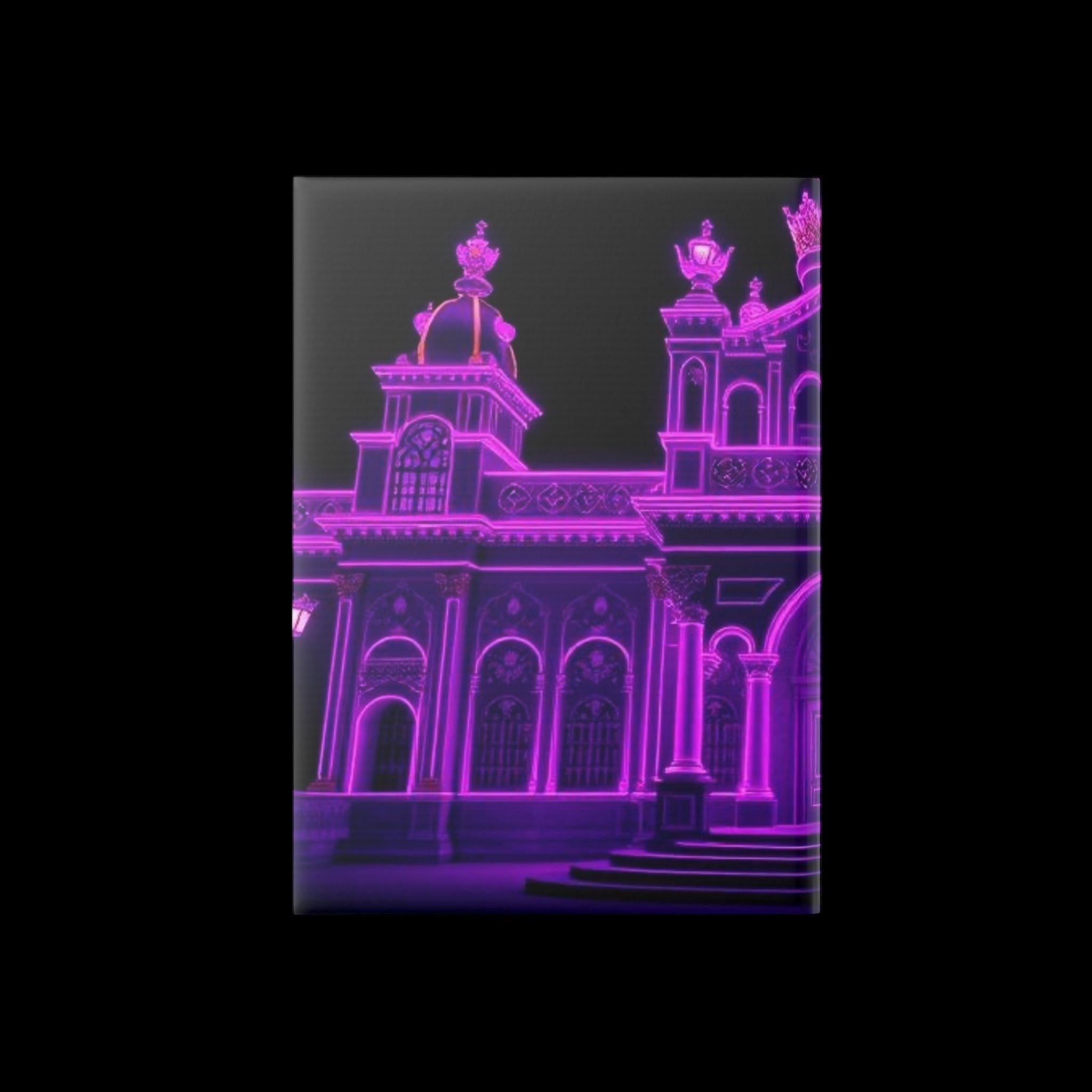 Royal Aura: Royal Palace Hardcover Notebook with Puffy Covers by Printify