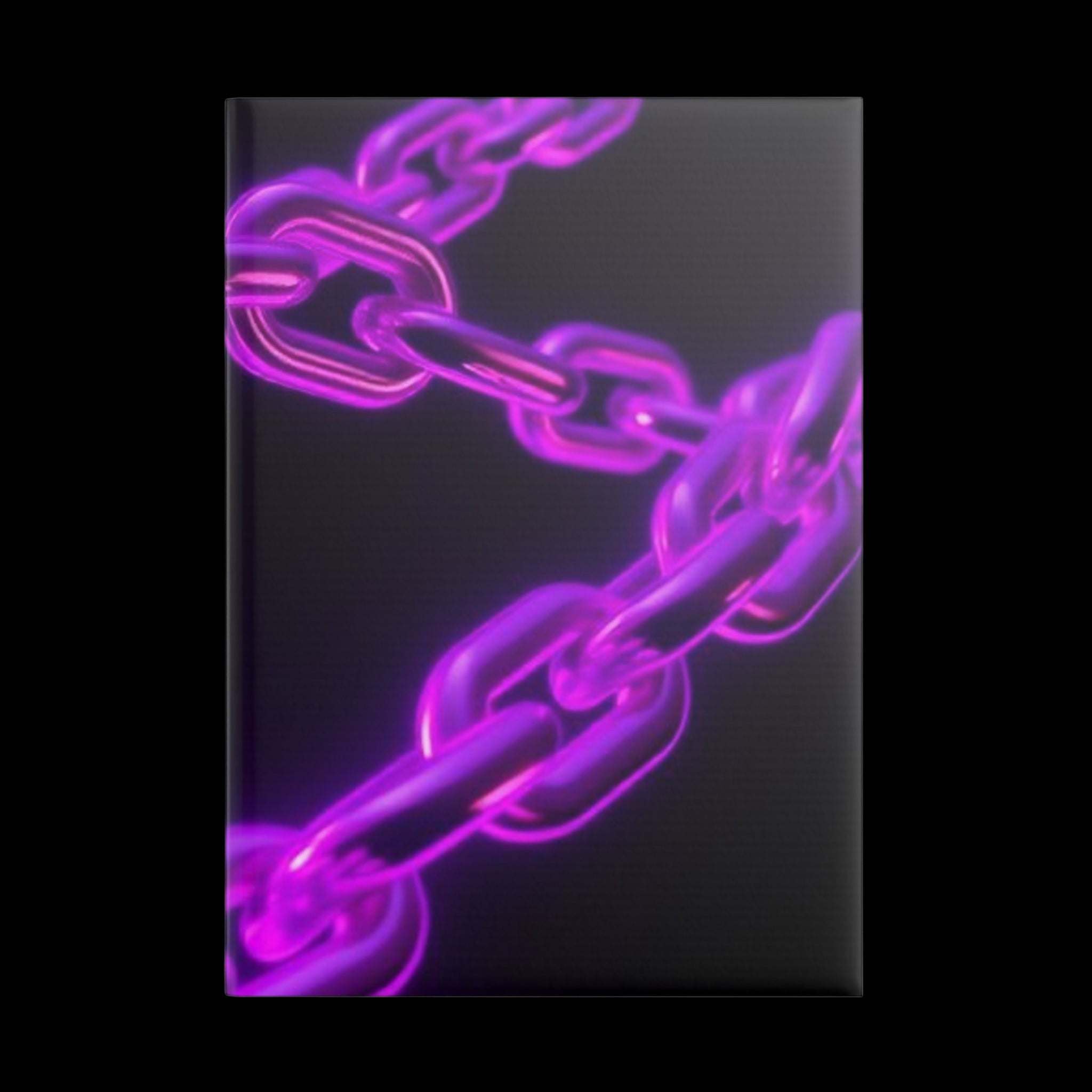 Royal Aura: Broken Chains Hardcover Notebook with Puffy Covers by Printify