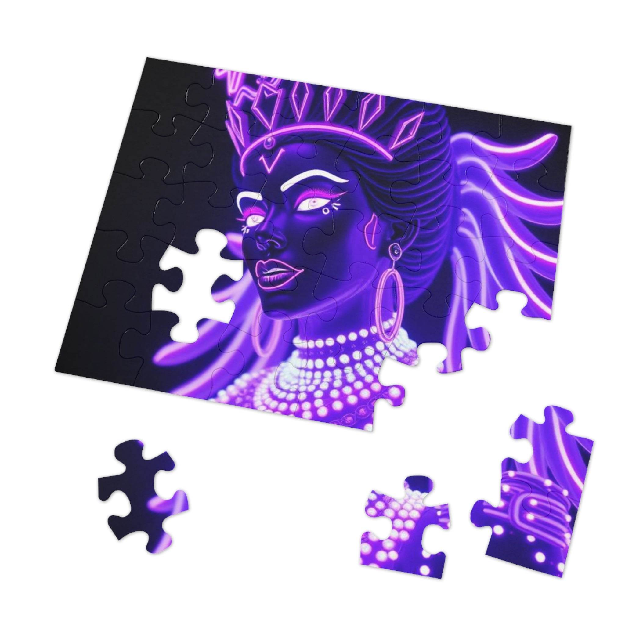 Thee Empress Jigsaw Puzzle with Tin