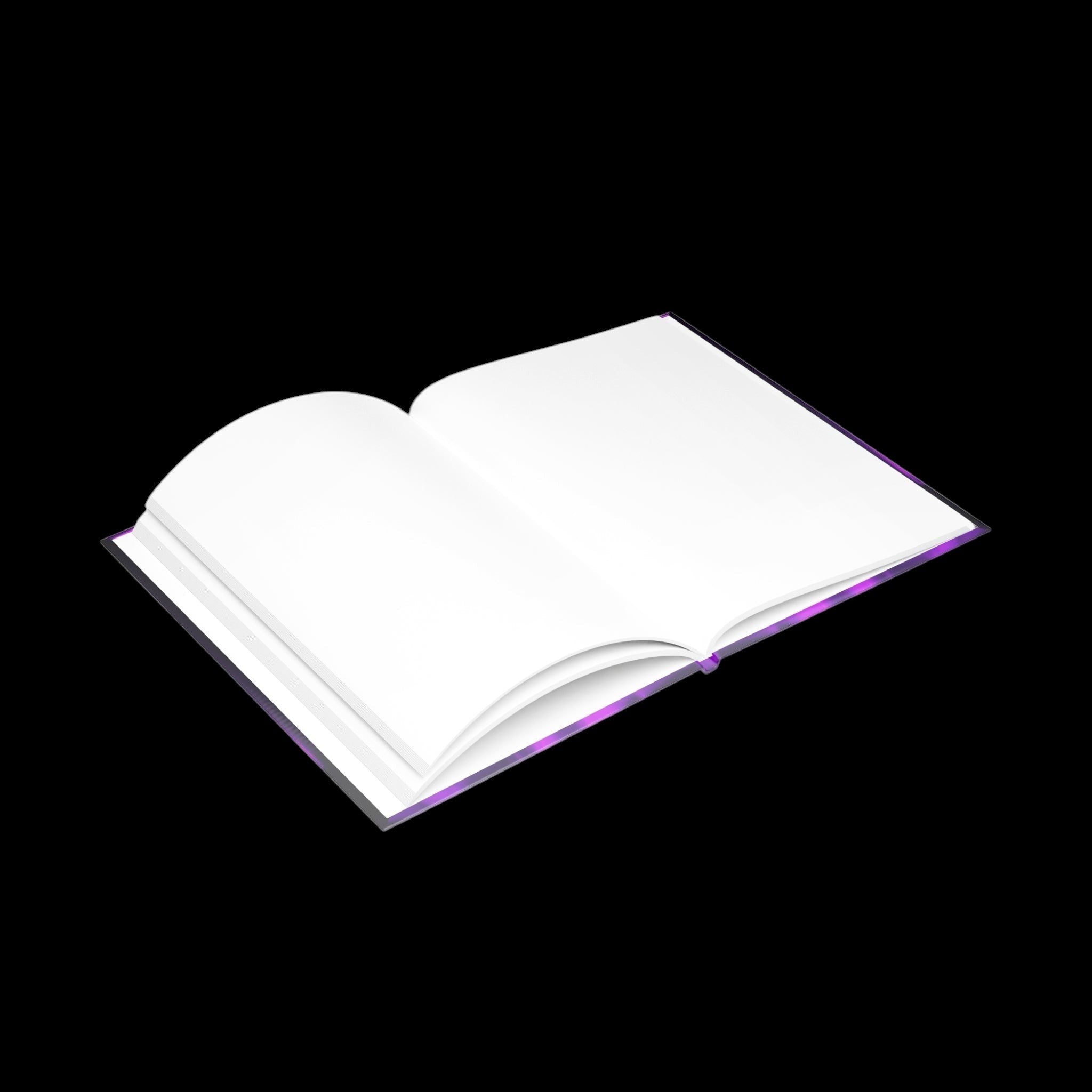 Royal Aura: Front Room Hardcover Notebook with Puffy Covers by Printify
