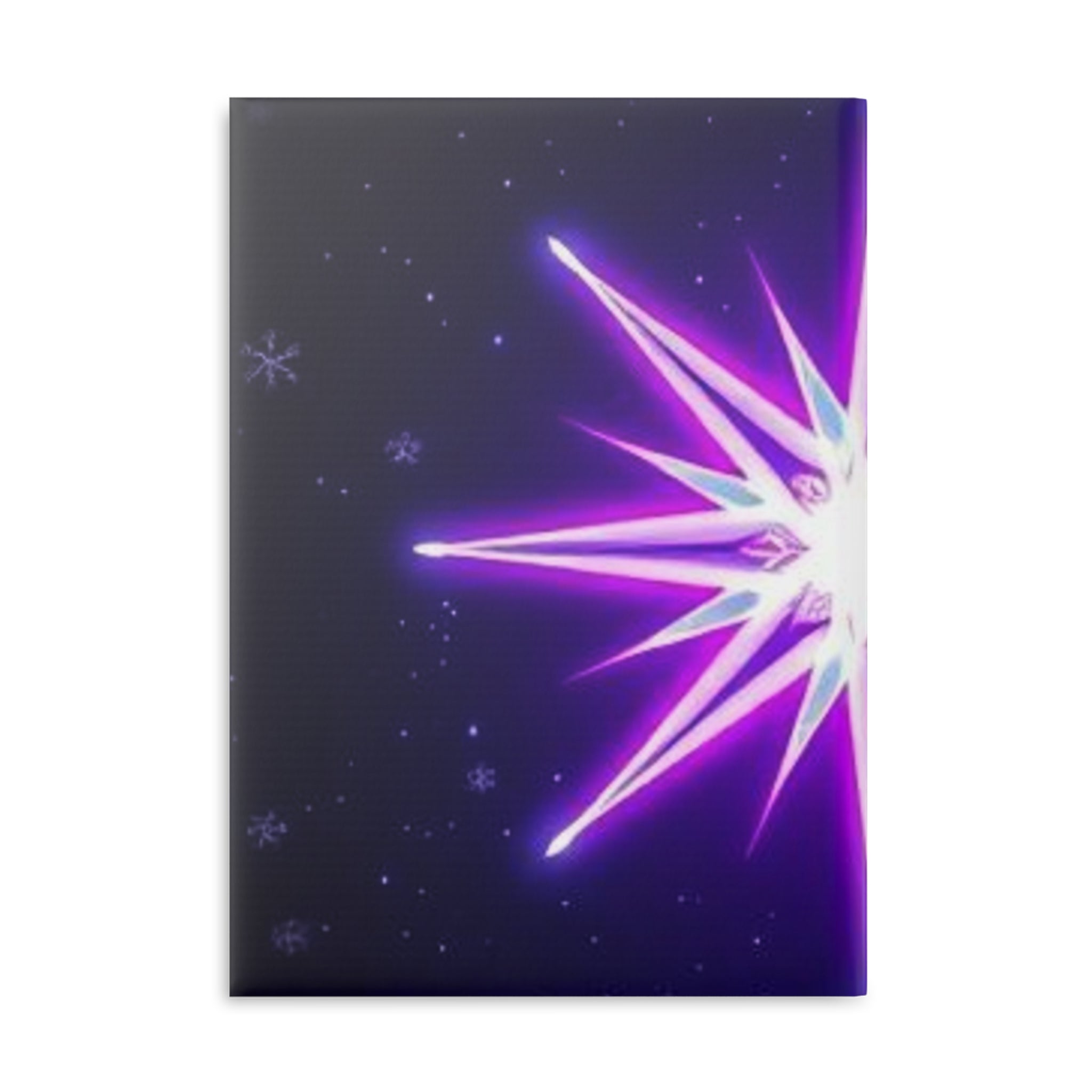 Royal Aura: Yule Star Glow Hardcover Notebook with Puffy Covers