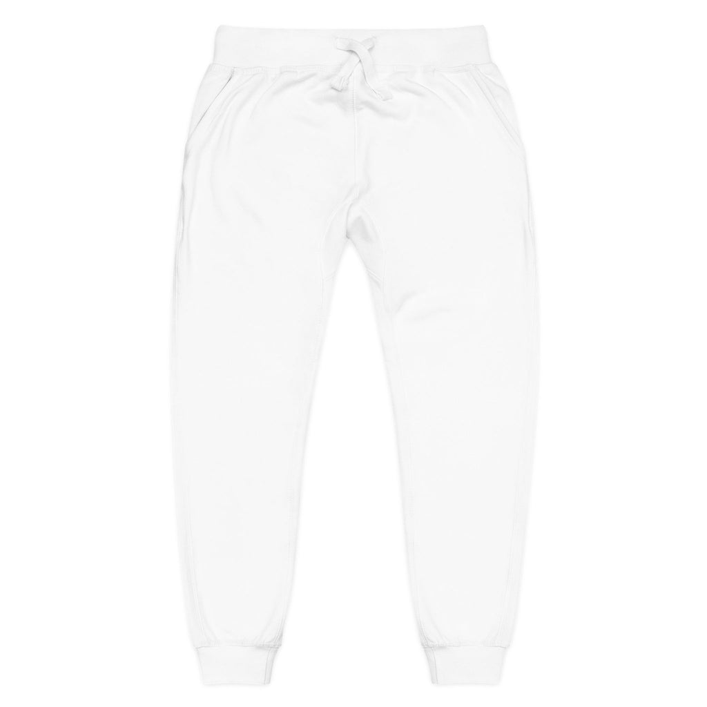 777 Fleece Sweatpants — White