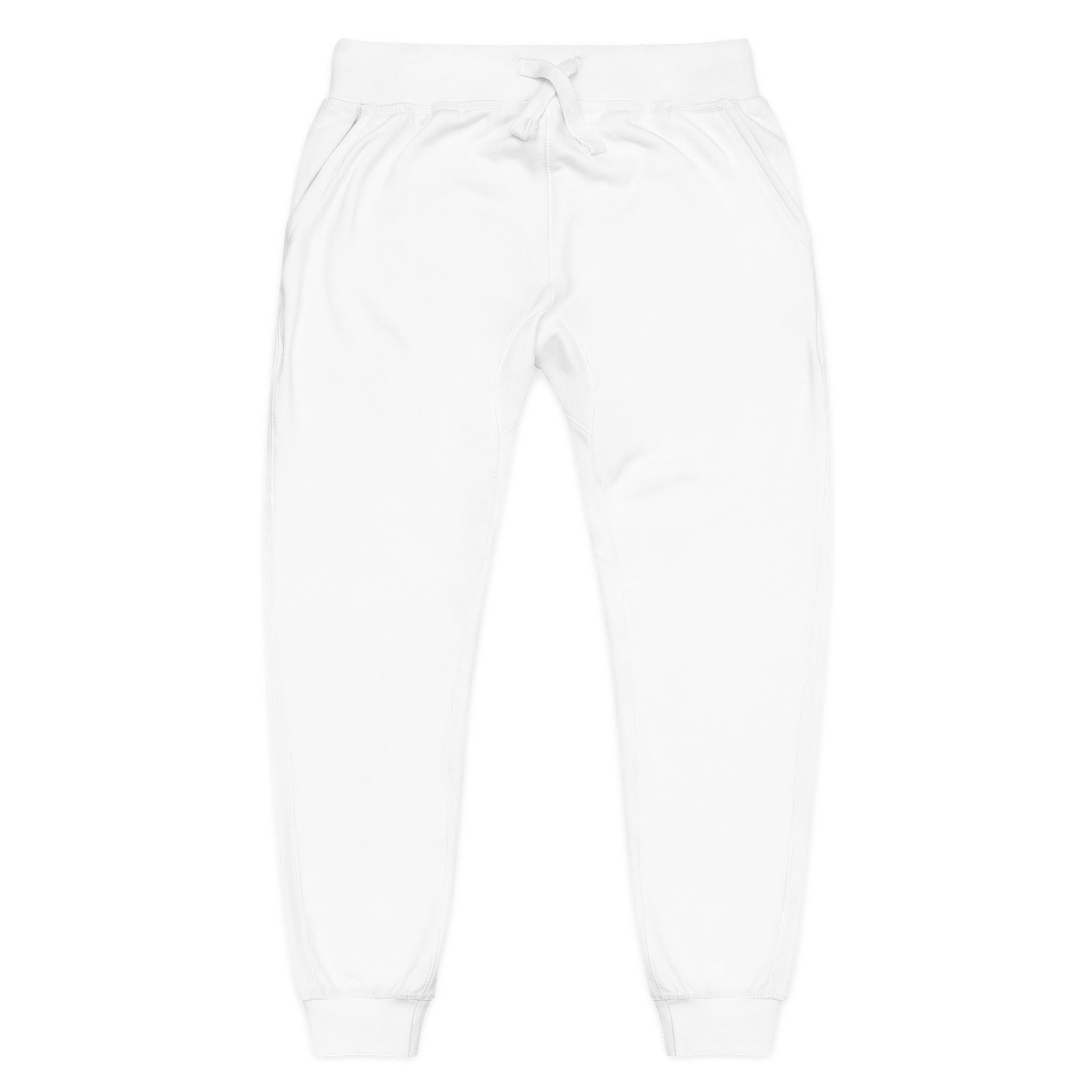 777 Fleece Sweatpants — White