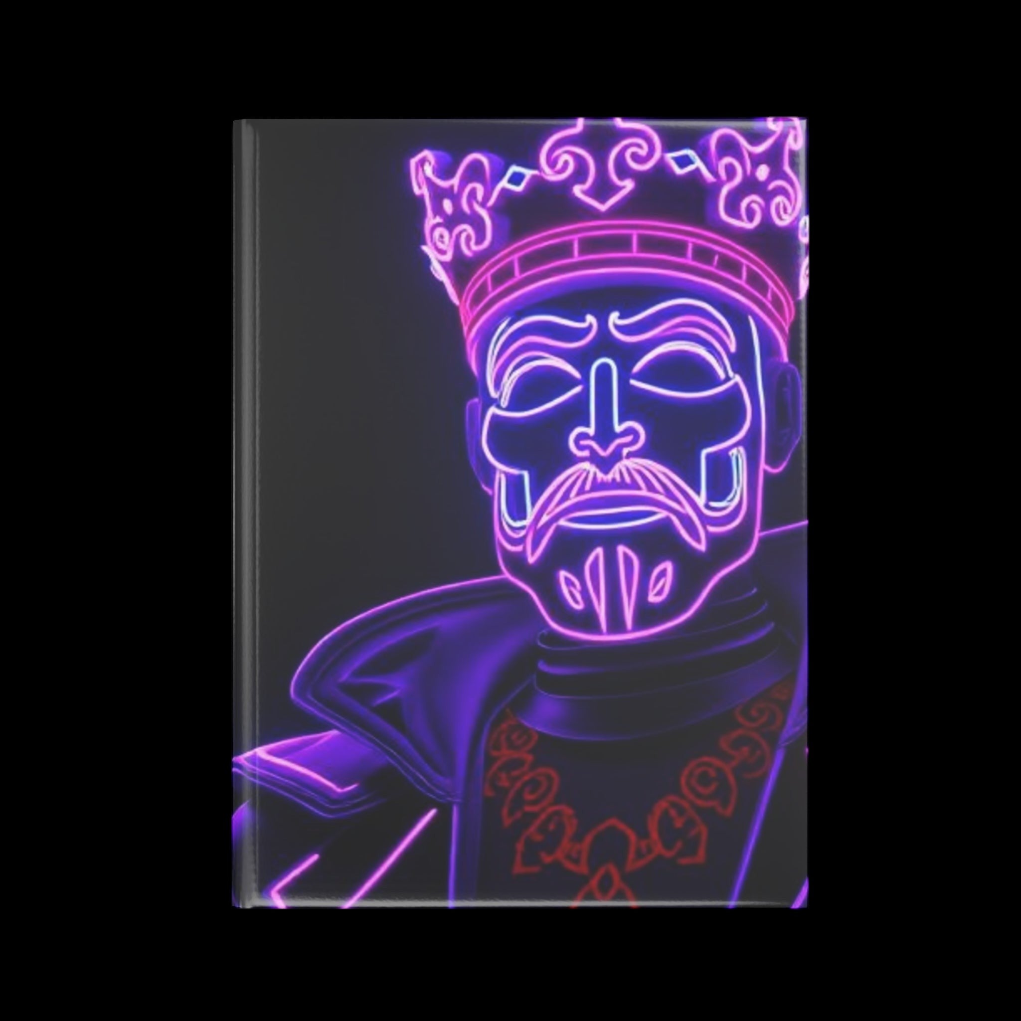Royal Aura: Thee Emperor Hardcover Notebook with Puffy Covers by Printify