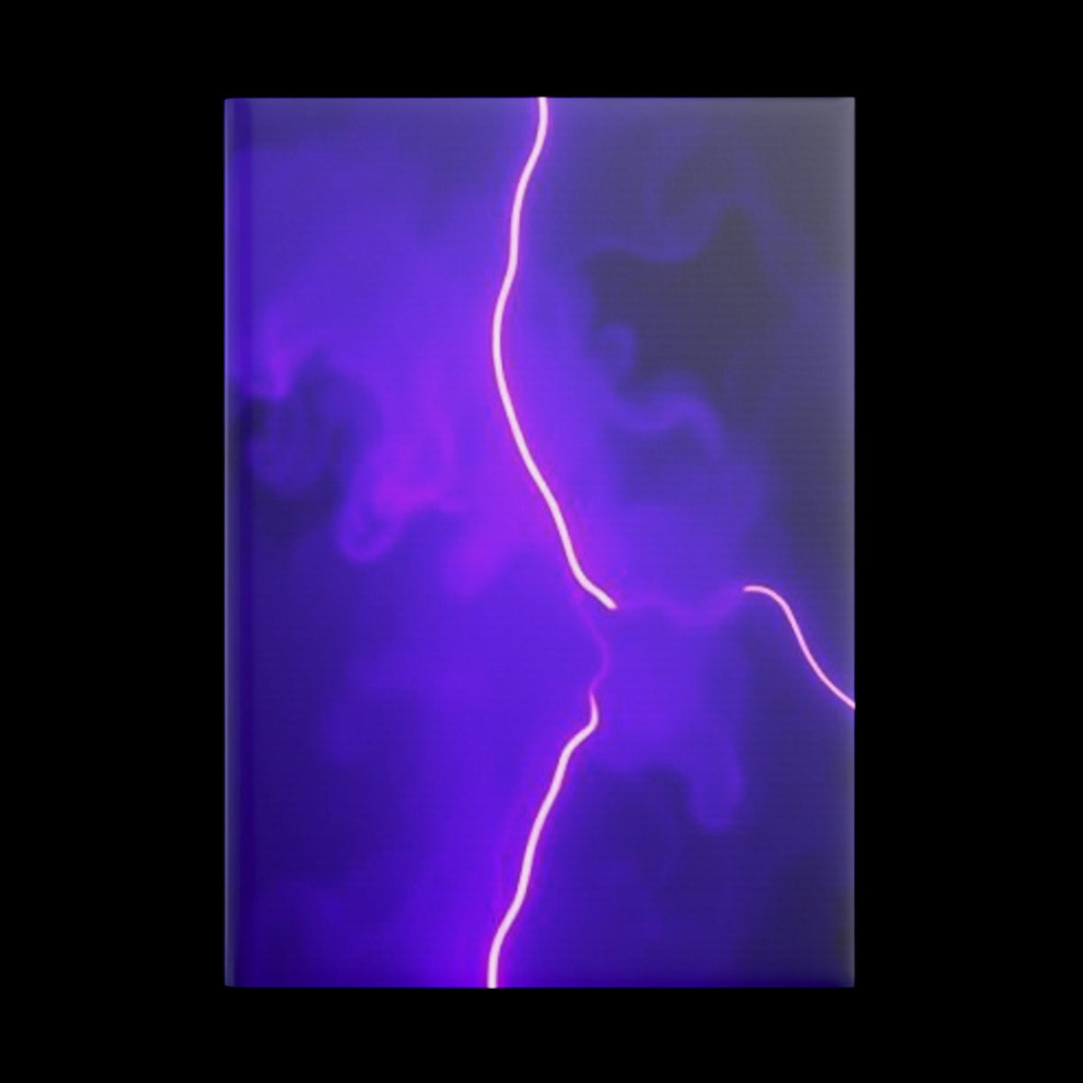 Royal Aura: Thunder & Lightening Hardcover Notebook with Puffy Covers - AetherLux.Shop