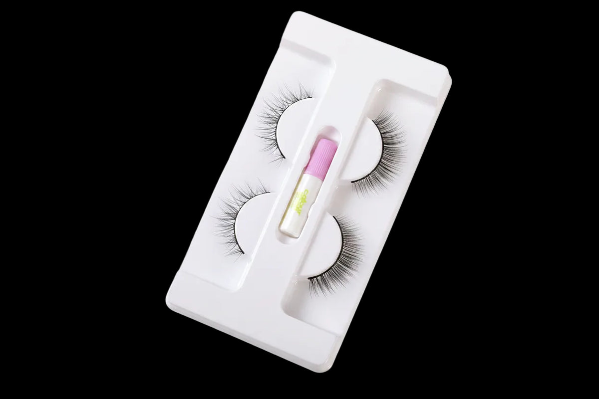 False Eyelashes with Adhesive by ColourSpell