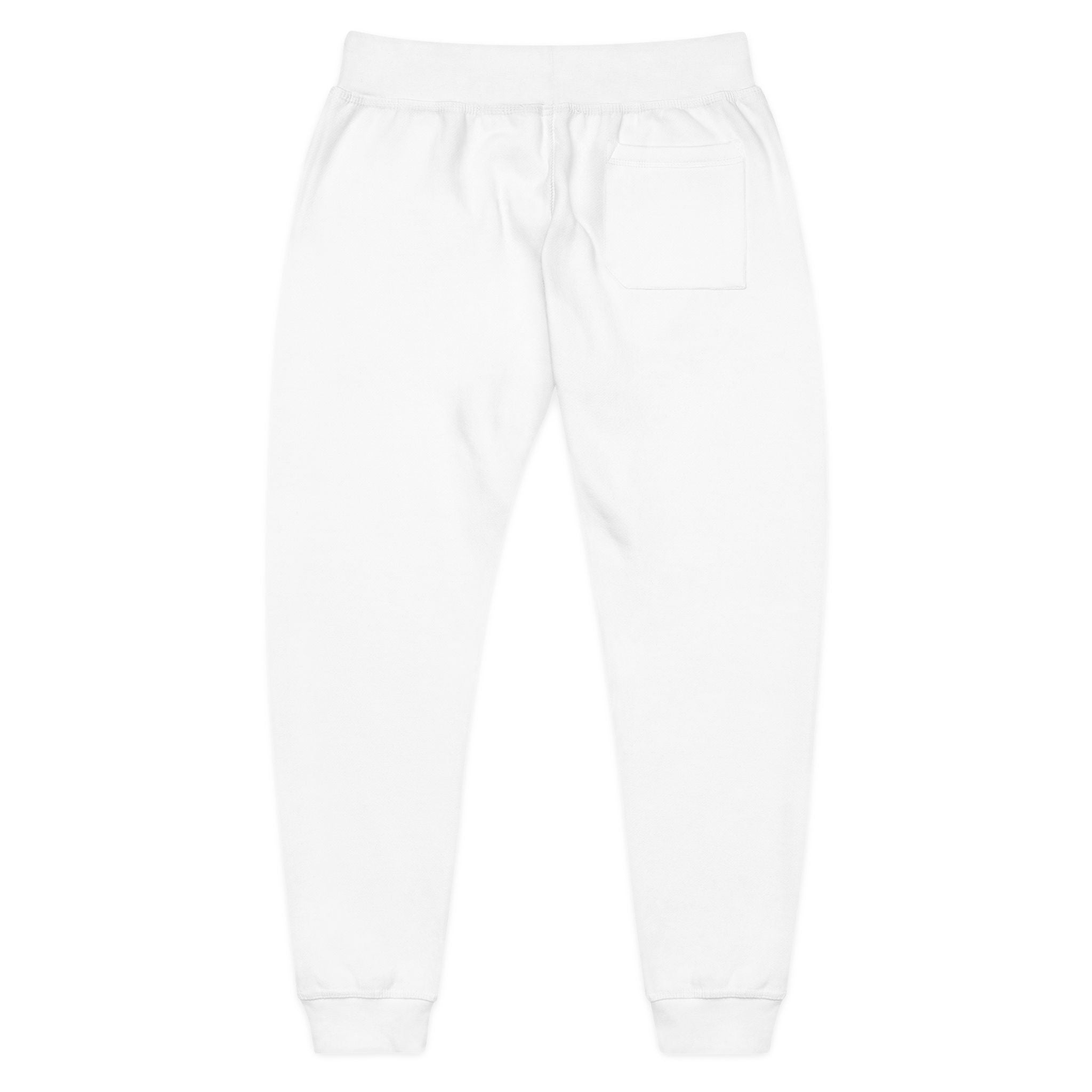 777 Fleece Sweatpants — White