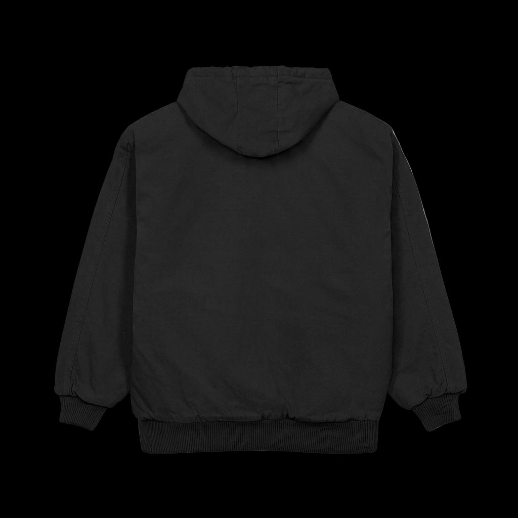 Black hoodie on a white background