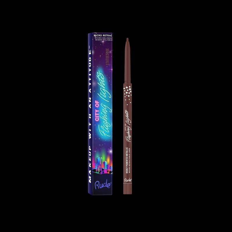 RUDE City of Flashing Lights Micro Retractable Liner - Statuesque by VYSN