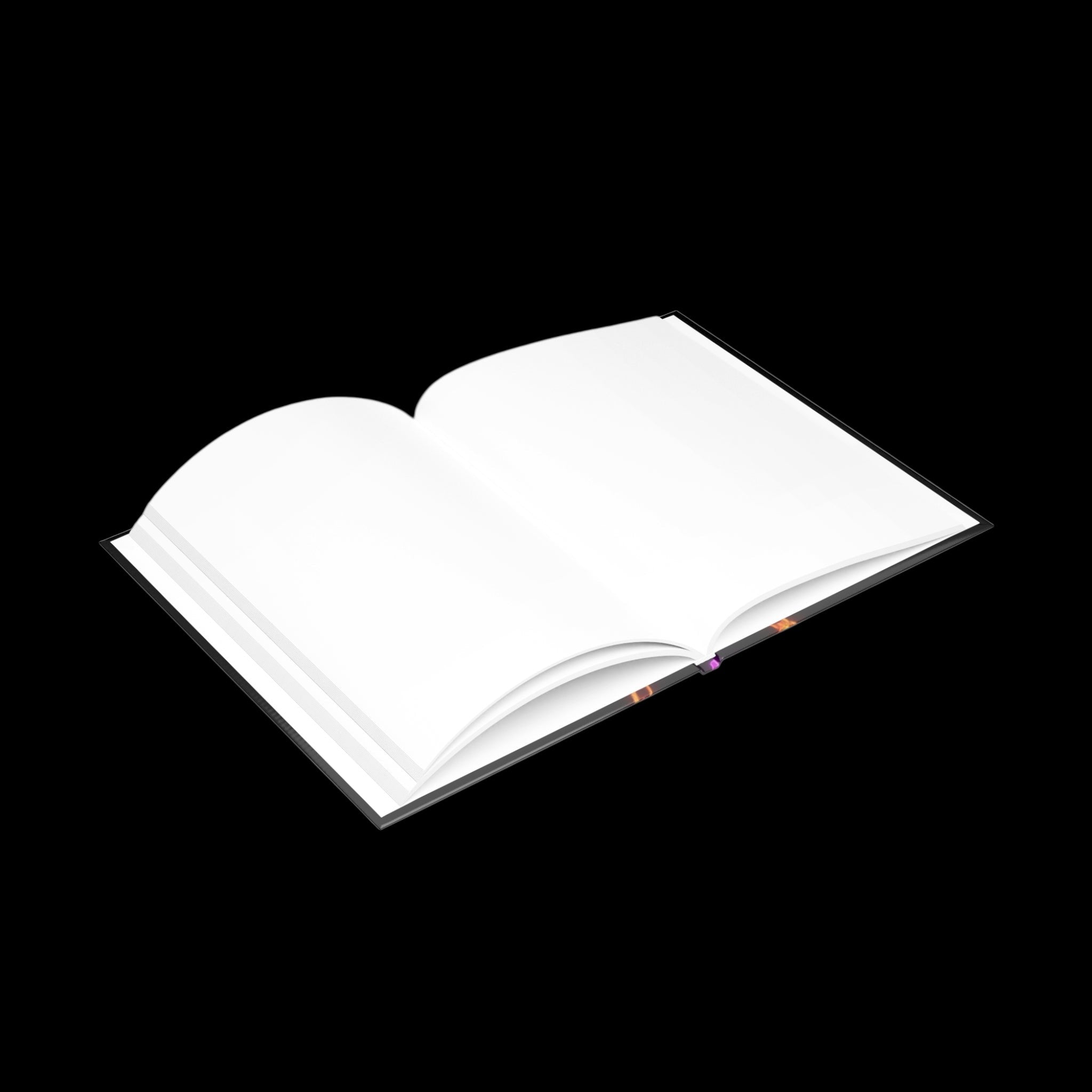 Royal Aura: The Goat Hardcover Notebook with Puffy Covers by Printify