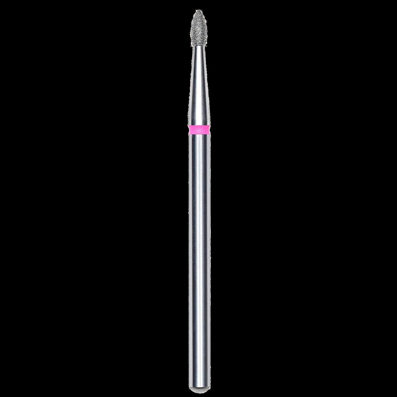 DIAMOND NAIL DRILL BIT, "BUD", RED, HEAD DIAMETER 1.8/4MM (FA60R018/4) - STALEKS™ by kvadrat store
