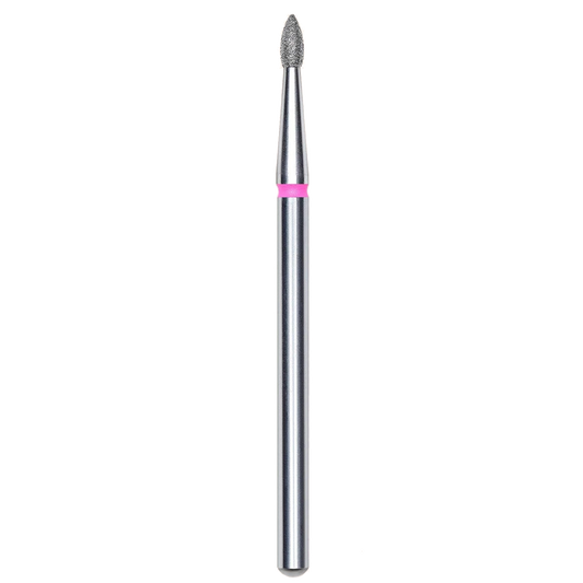 DIAMOND NAIL DRILL BIT, "BUD", RED, HEAD DIAMETER 1.8/4MM (FA60R018/4) - STALEKS™