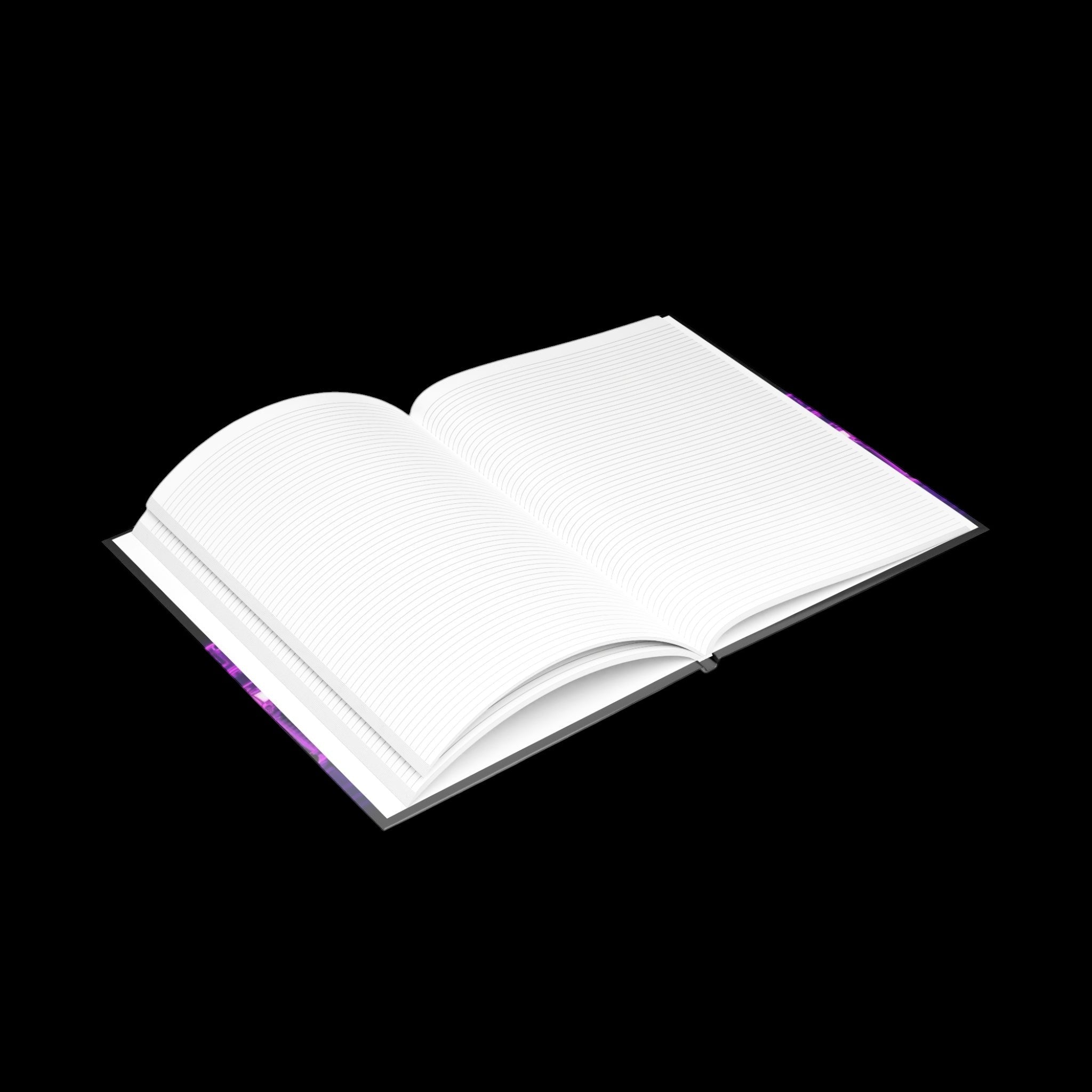 Royal Aura: Royal Palace Hardcover Notebook with Puffy Covers by Printify