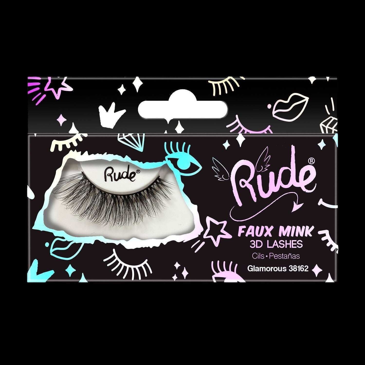 RUDE Essential Faux Mink 3D Lashes - Glamorous by VYSN