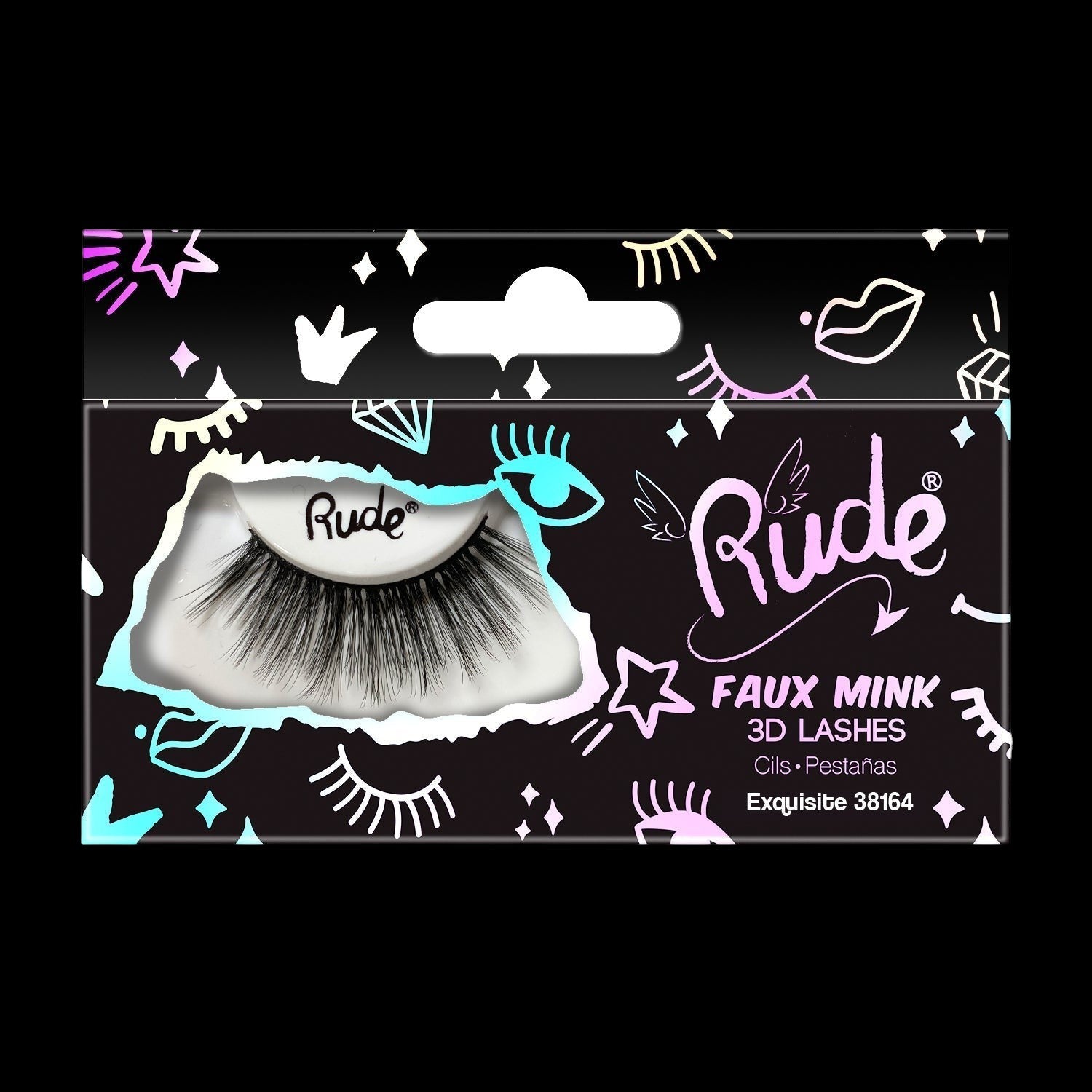 RUDE Essential Faux Mink 3D Lashes - Exquisite by VYSN