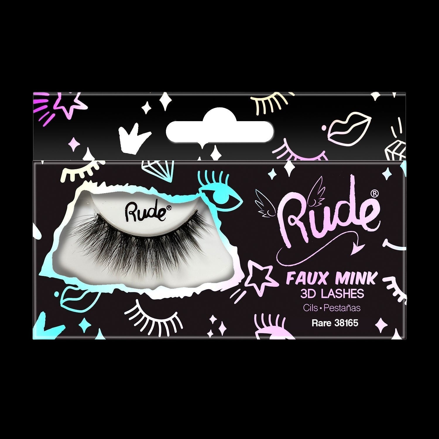 RUDE Essential Faux Mink 3D Lashes - Rare by VYSN