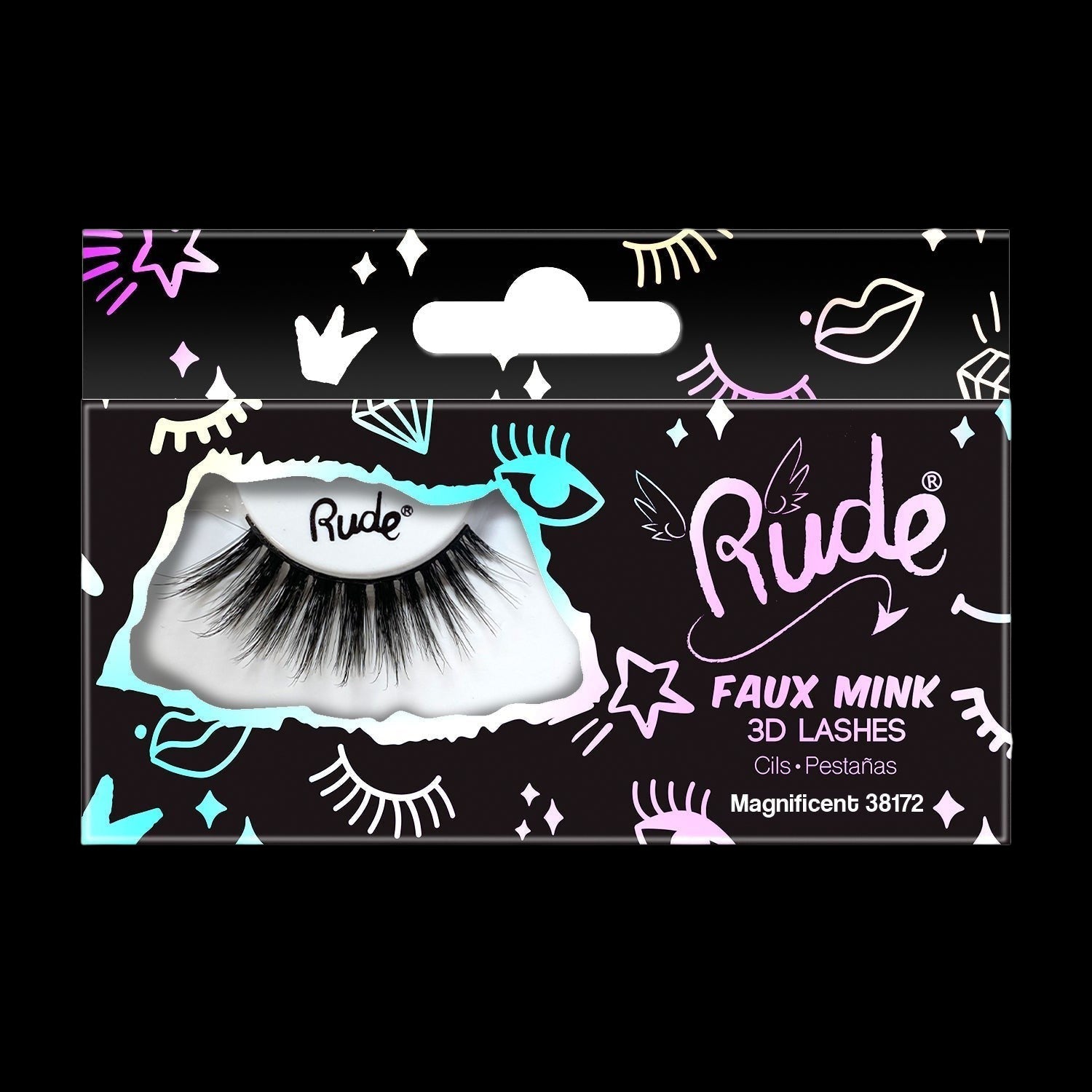 RUDE Essential Faux Mink 3D Lashes - Magnificent by VYSN