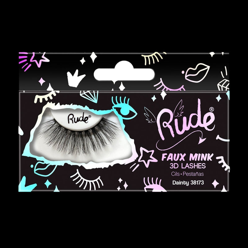 RUDE Essential Faux Mink 3D Lashes - Dainty by VYSN