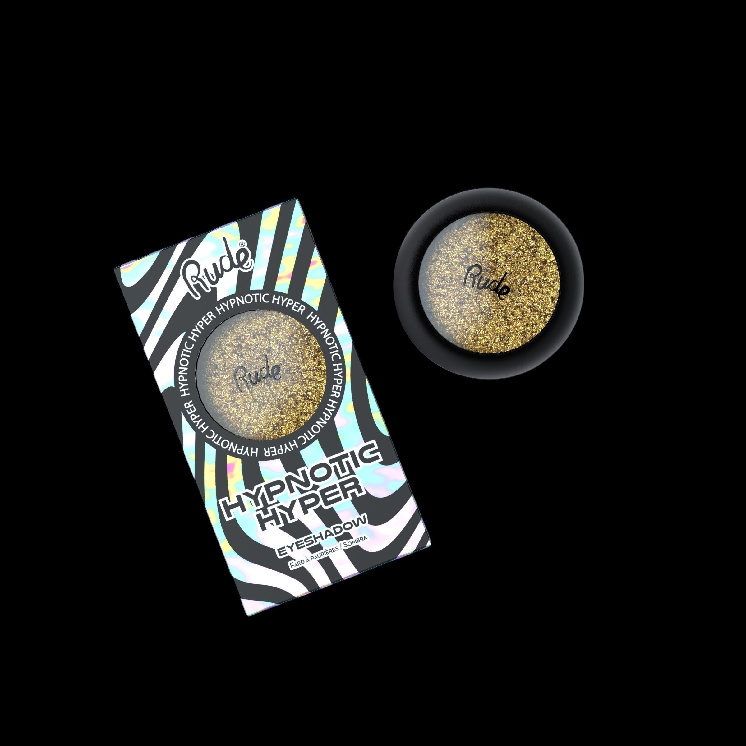 RUDE Hypnotic Hyper Duo Chrome Eyeshadow - Delirium by VYSN