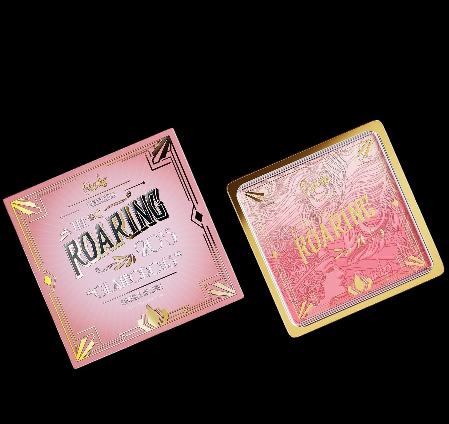 RUDE The Roaring 20's Ombre Blush - Glamorous by VYSN