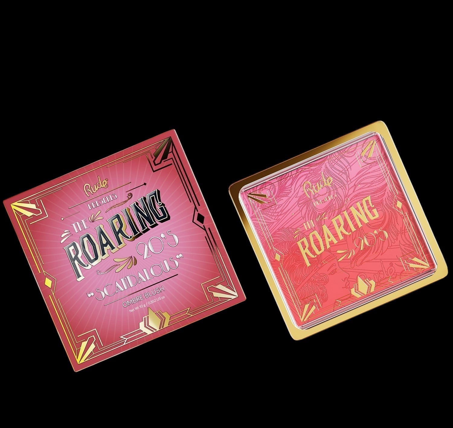 RUDE The Roaring 20's Ombre Blush - Scandalous by VYSN