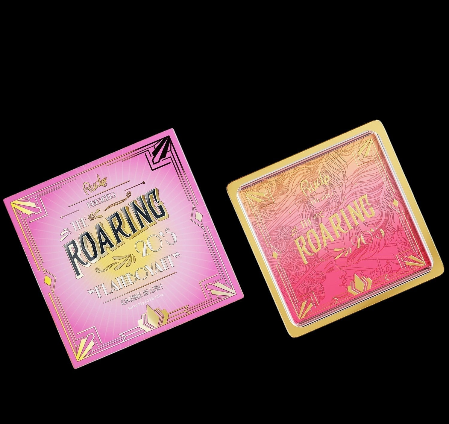 RUDE The Roaring 20's Ombre Blush - Flamboyant by VYSN