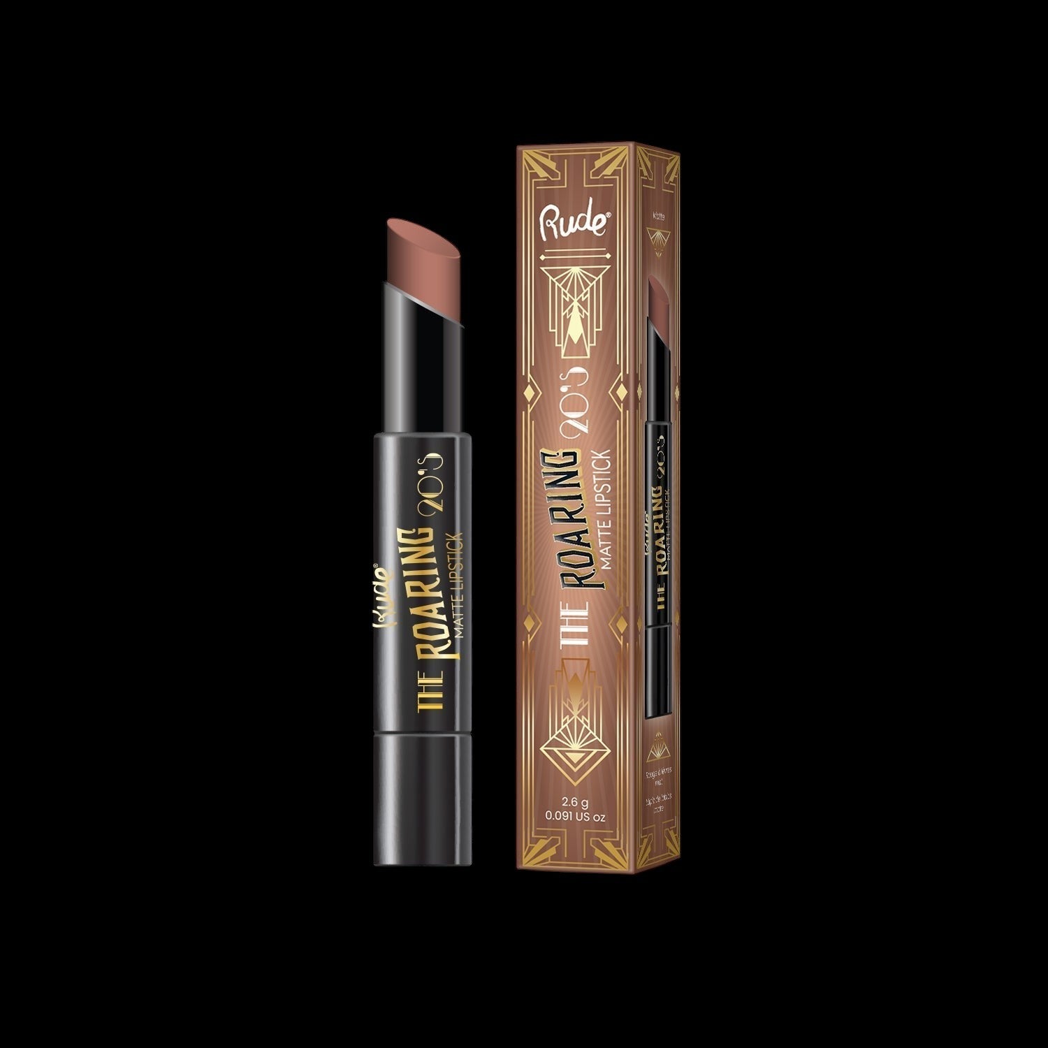 RUDE Roaring 20s Matte Lipstick - Rebellion by VYSN