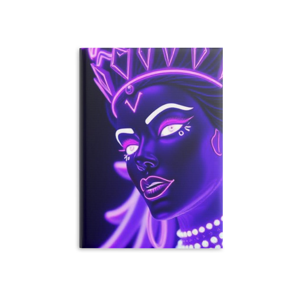 Royal Aura: Thee Empress Hardcover Notebook with Puffy Covers by Printify