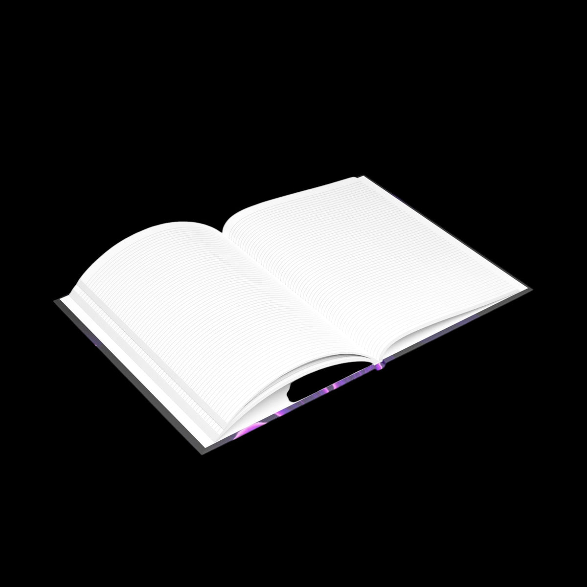 Royal Aura: Flower Hardcover Notebook with Puffy Covers - AetherLux.Shop