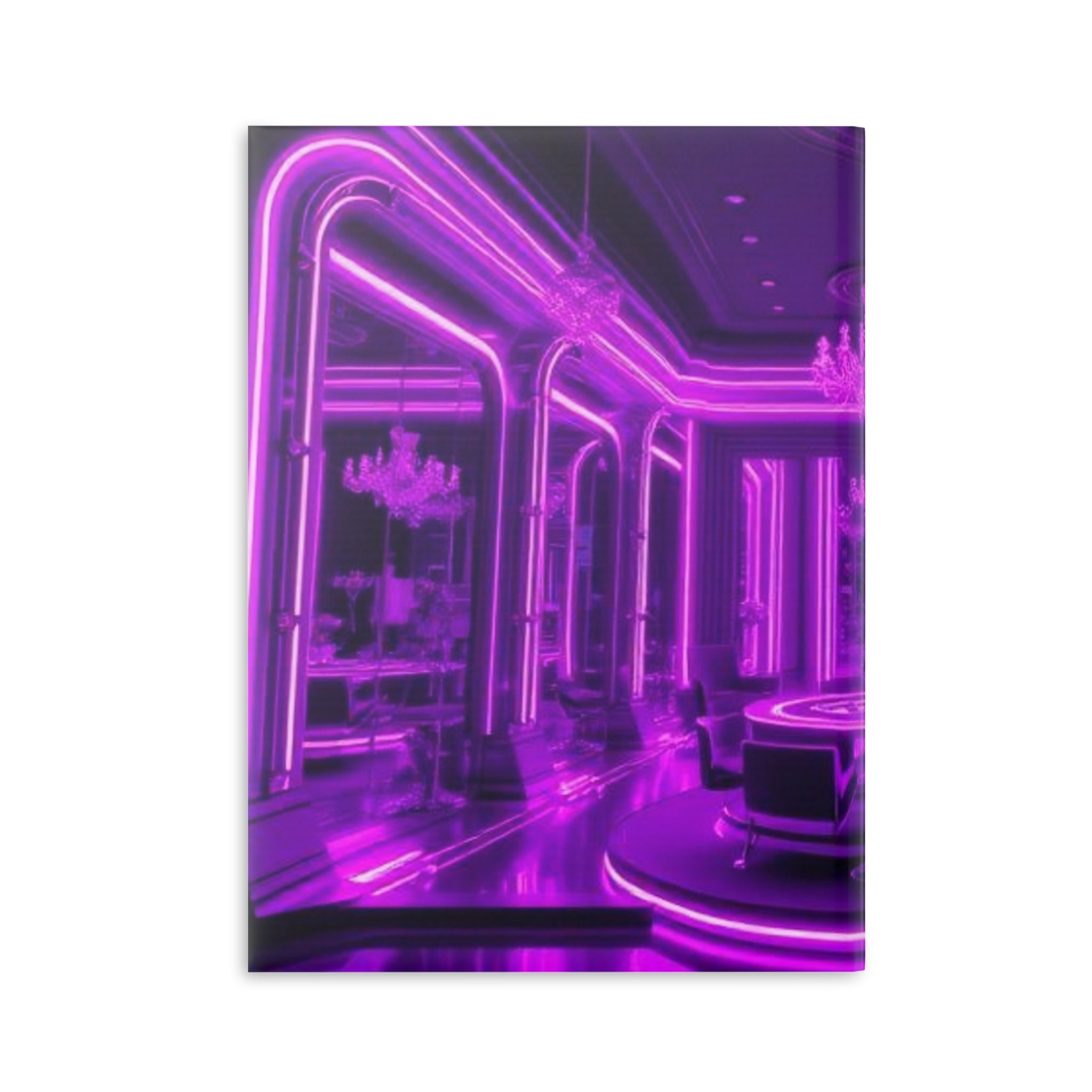 Royal Aura: Front Room Hardcover Notebook with Puffy Covers