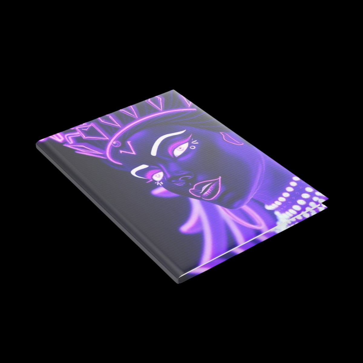 Royal Aura: Thee Empress Hardcover Notebook with Puffy Covers - AetherLux.Shop