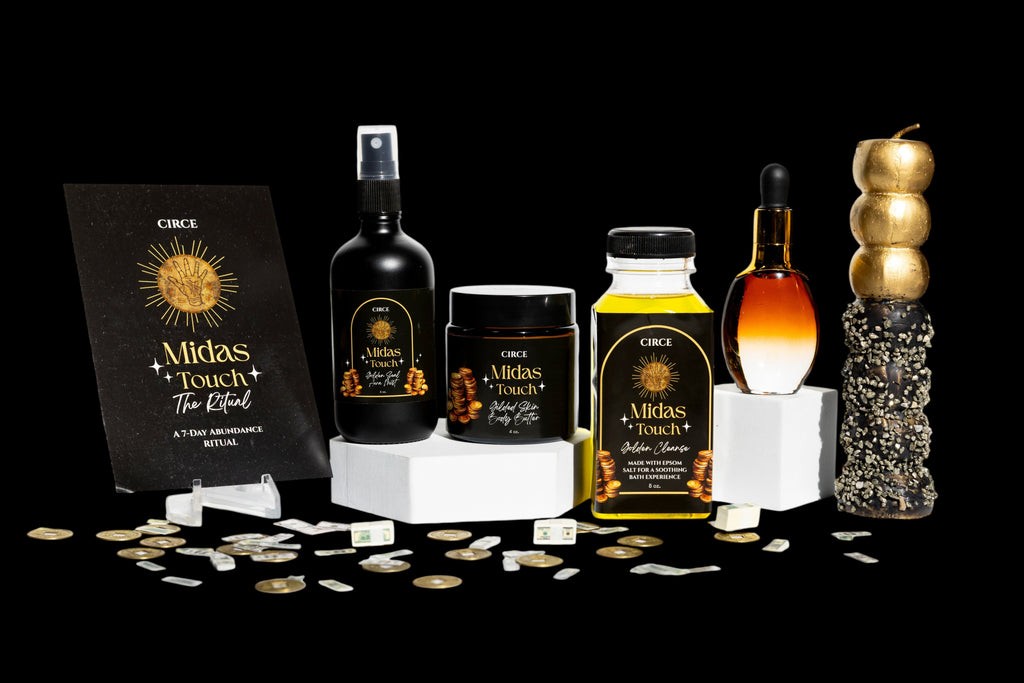 Midas Touch Gilded Anointing Oil – Amber Musk & Saffron Ritual Oil by Circe Boutique