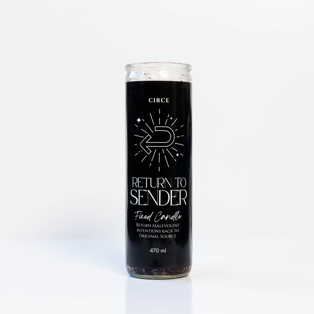 Return to Sender Protection Candle – 7‑Day Reversal Ritual Candle by Circe Boutique