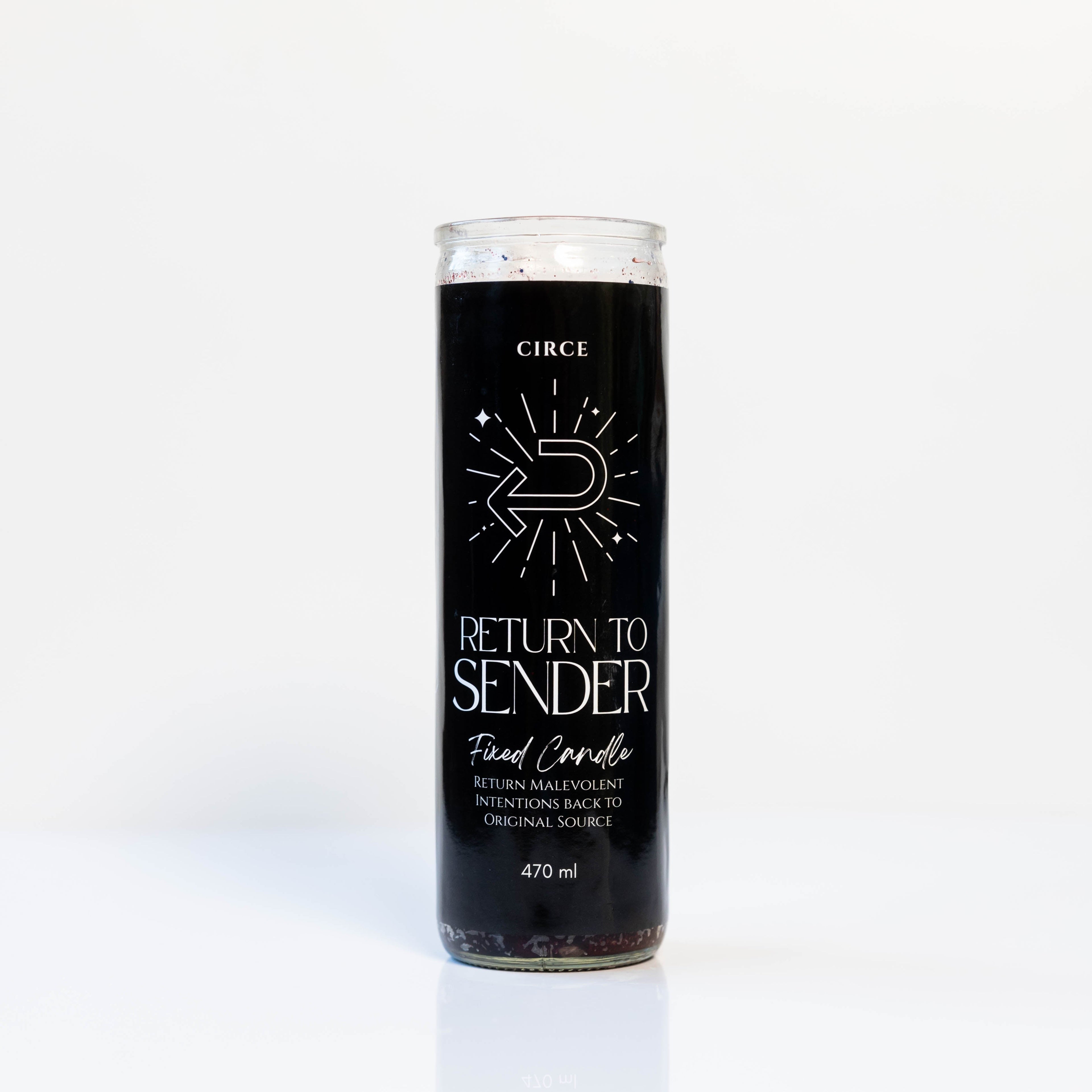 Return to Sender Protection Candle – 7‑Day Reversal Ritual Candle by Circe Boutique