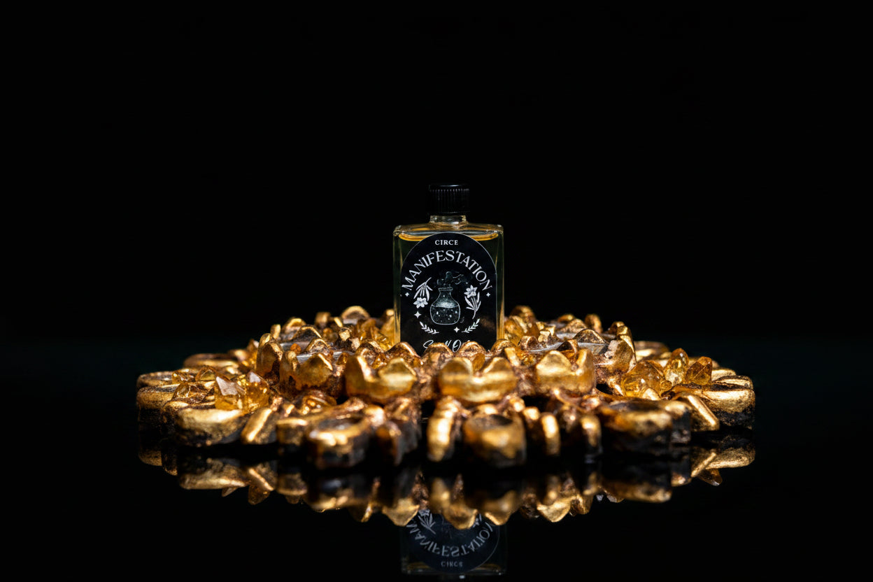 Manifestation Spell Oil — Goal‑Setting Ritual Oil by Circe Boutique